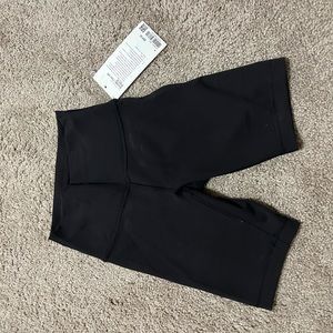 Lululemon biker shorts “Wunder Train HR Short 8” length”